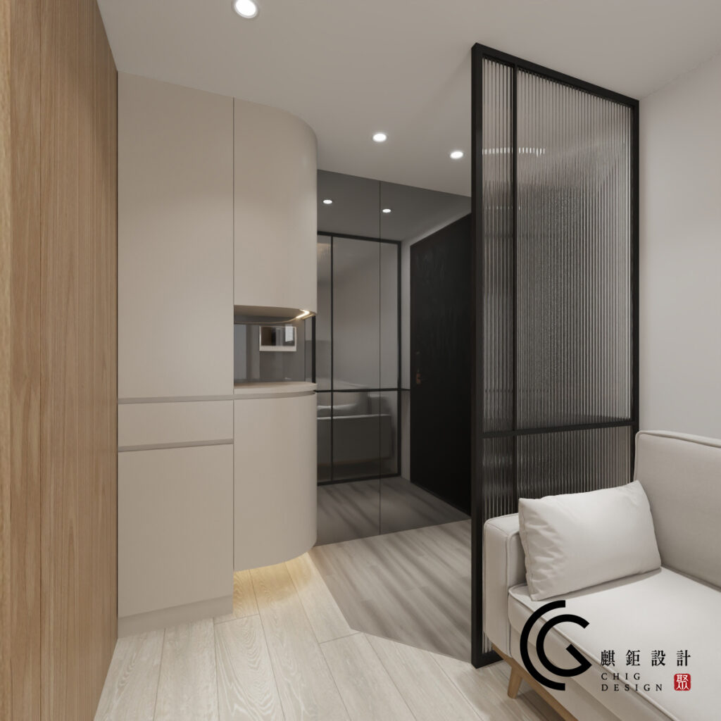 萬華曉南門-現代混搭風格小宅3D - 麒鉅設計