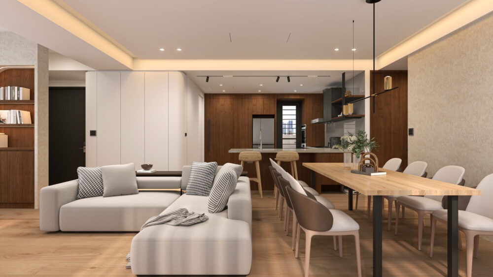 泰安街-輕奢韓風寵物宅3D